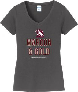 Port & Company® Ladies Fan Favorite™ V-Neck Tee - Ring Spun Cotton